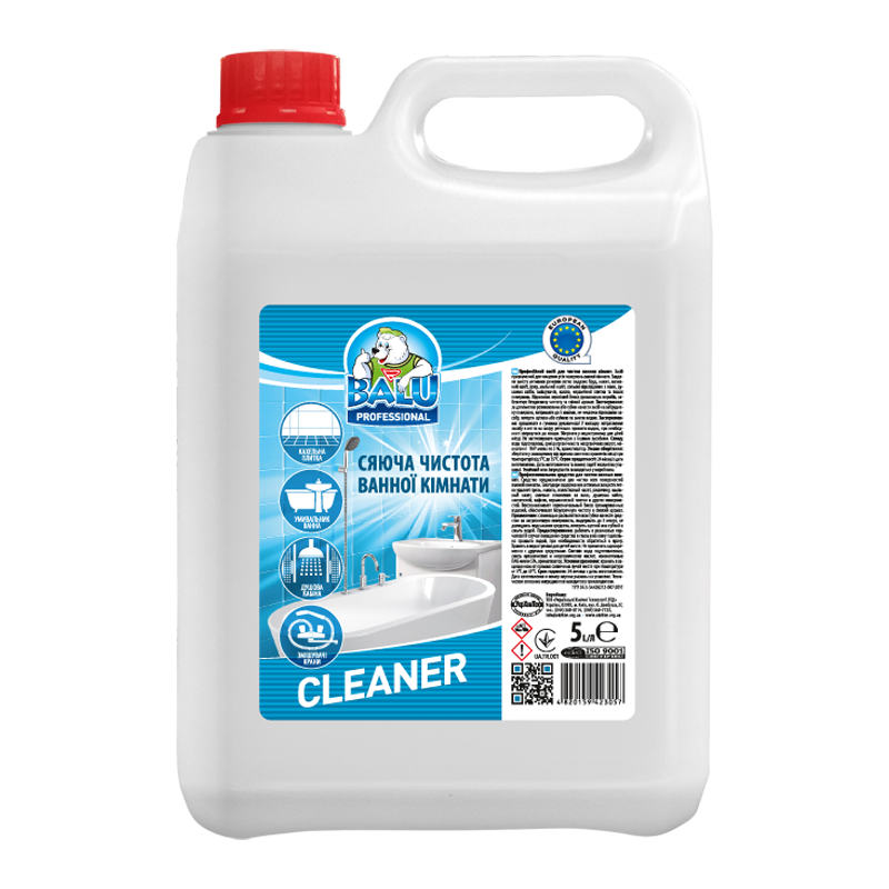 Професійний засіб для миття сантехніки та кераміки BALU® CLEANER